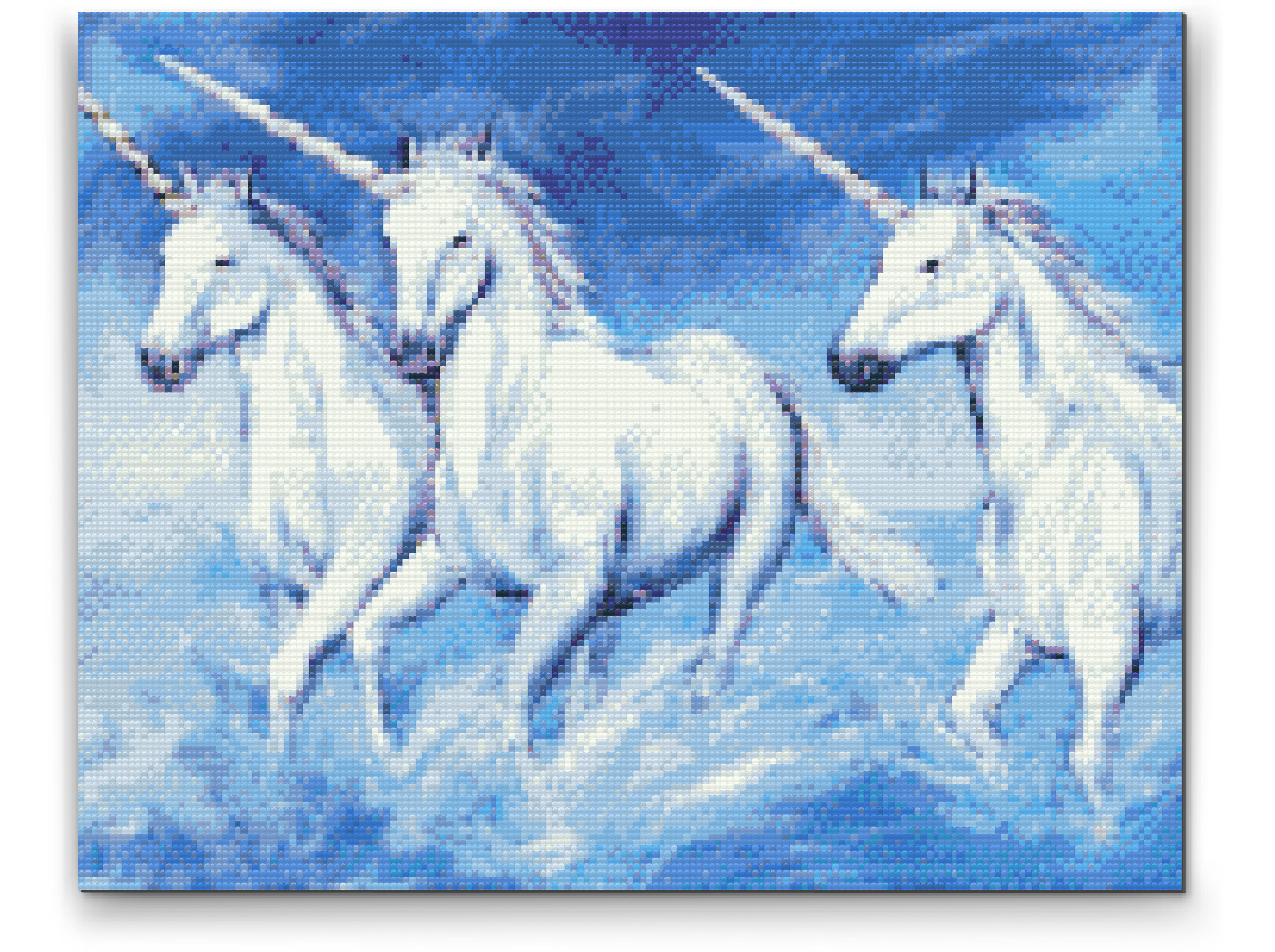 Diamantové malování - Unicorns
